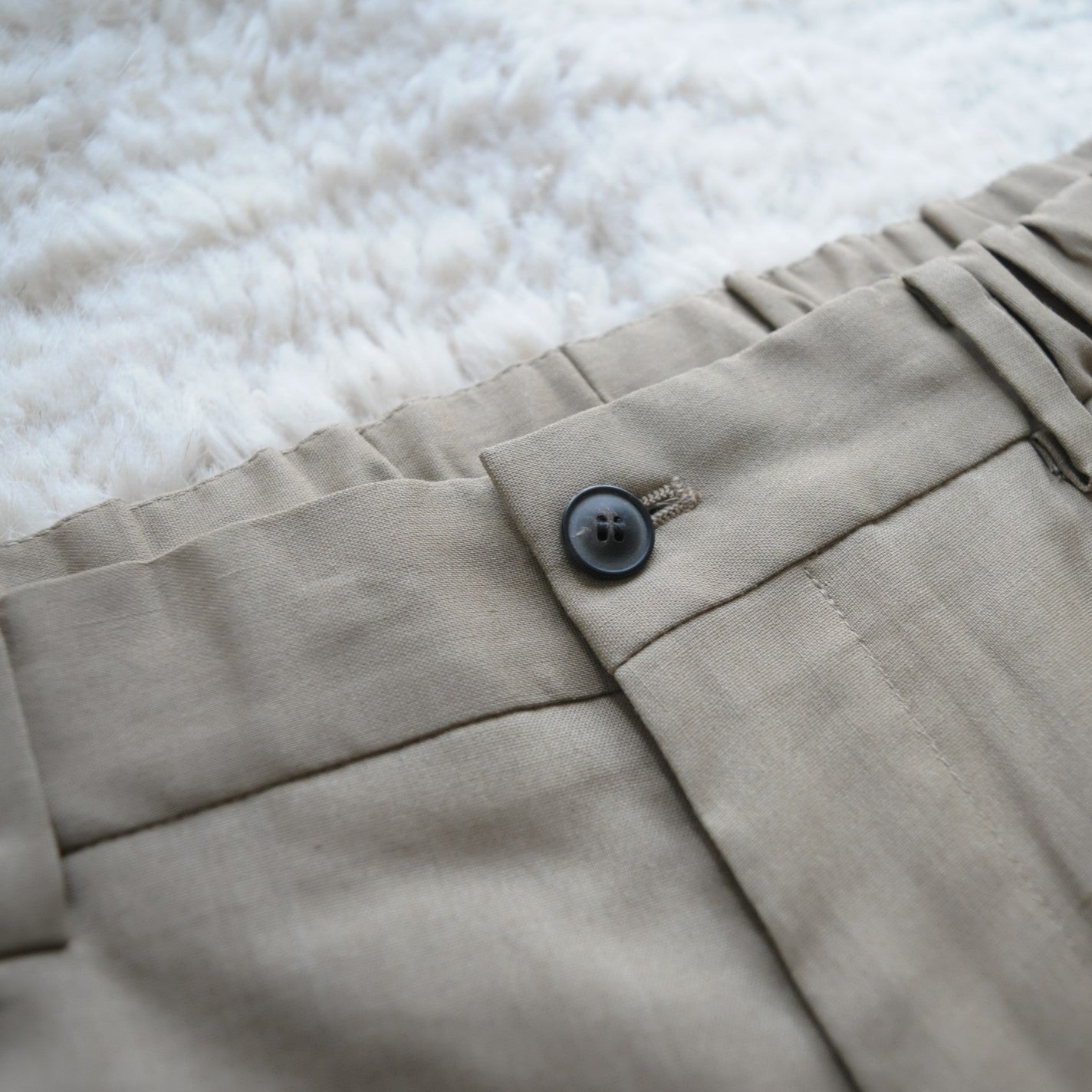 Kung Fu Trousers Beige