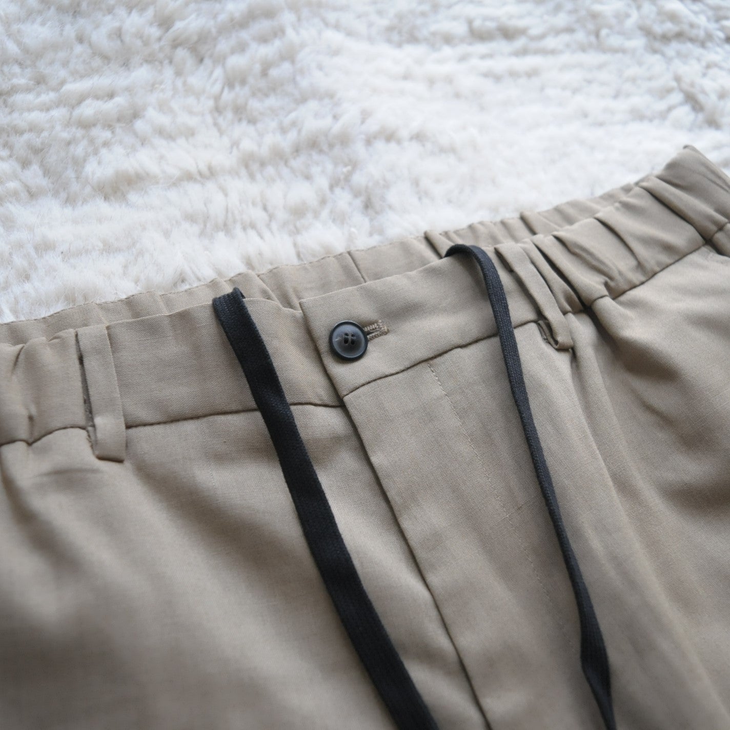 Kung Fu Trousers Beige