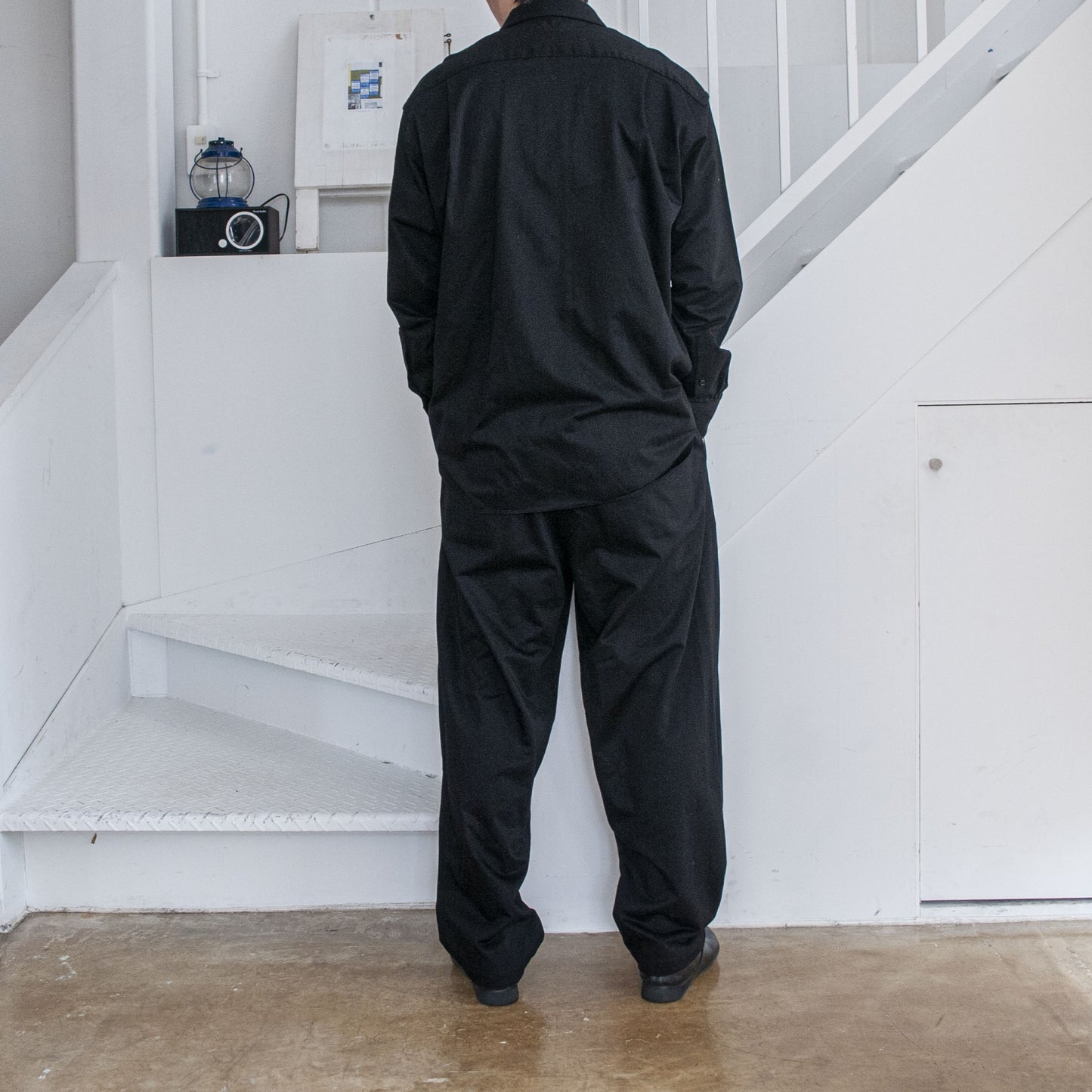 REGULAR COLLAR SHIRT 36G SUPER HIGH GAUGE JERSEY