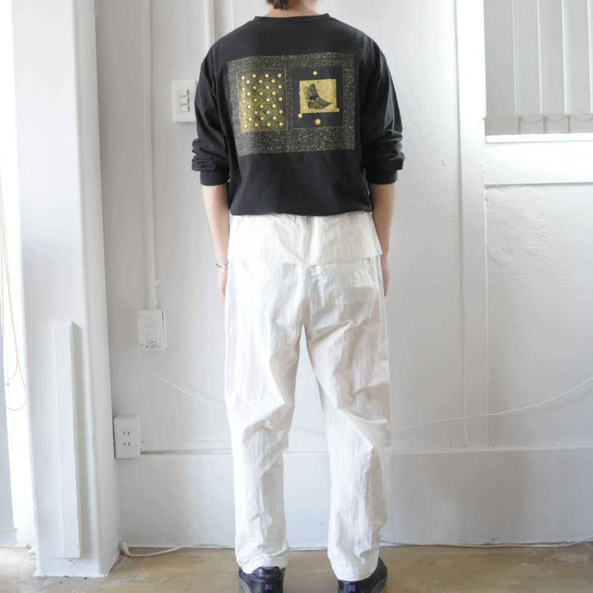 Side Zip Pt White