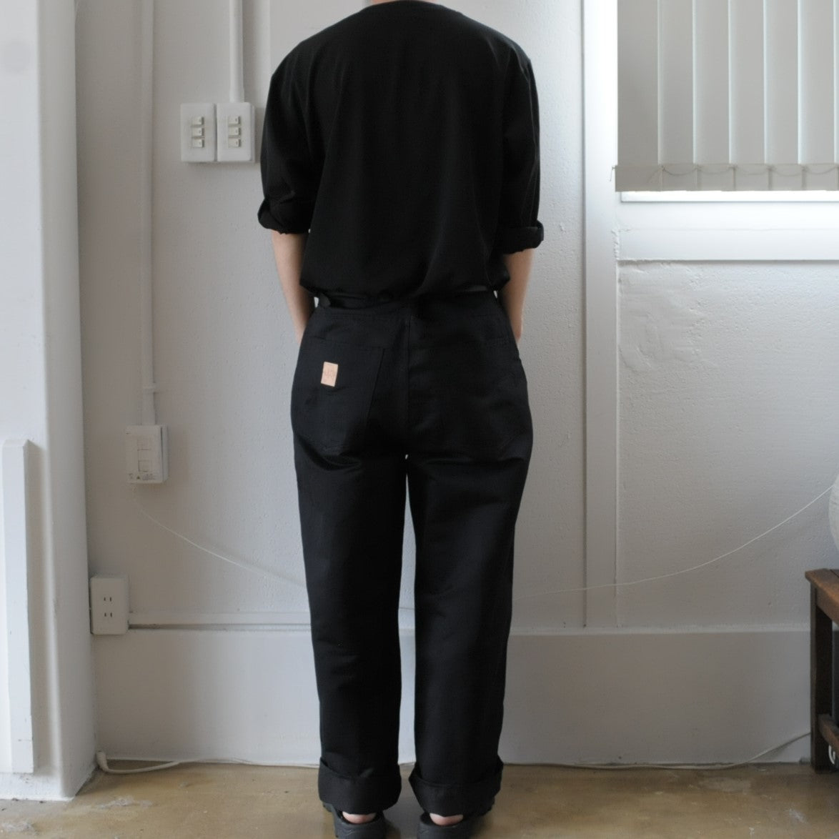 Vintage Cotton Wide Pants