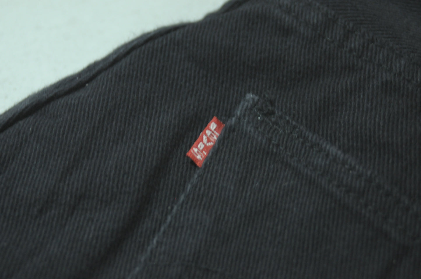 Levi's Black Denim 501xx USED