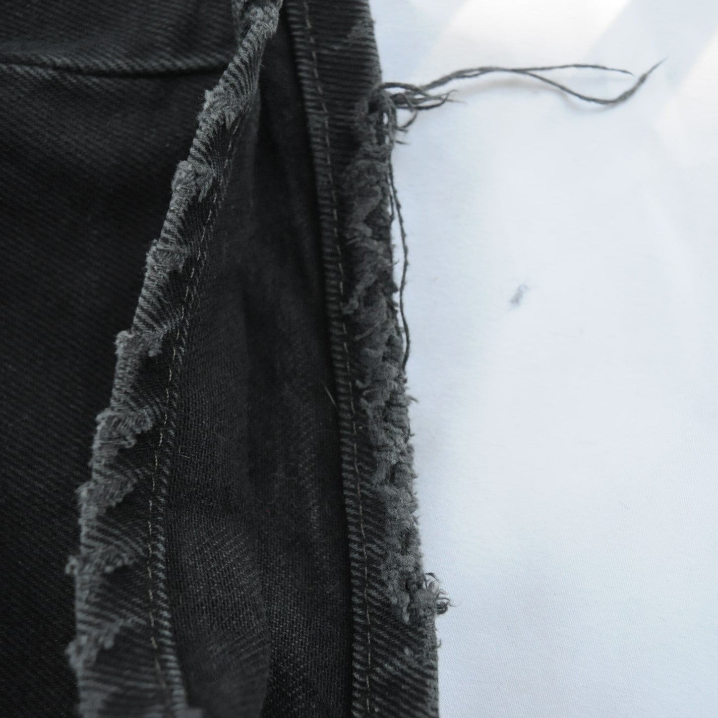 505 Black Denim