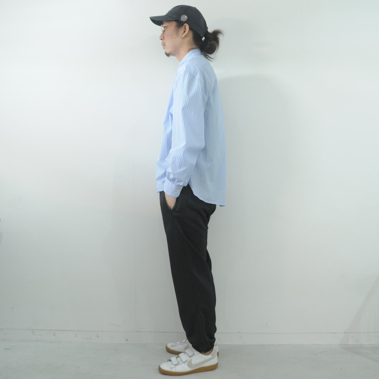 ZIPPED SWEAT PANT - C/PE BRIGHT JERSEY