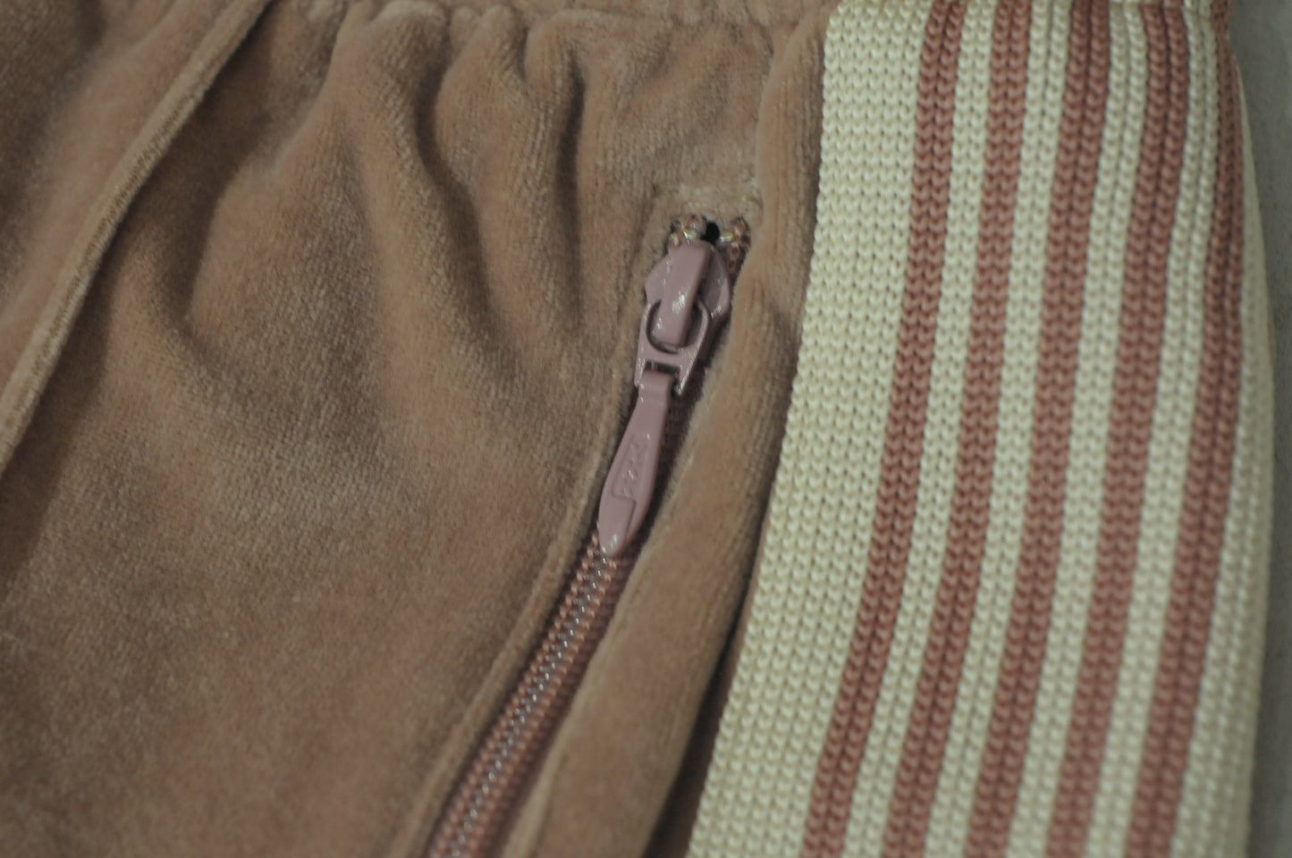 NARROW TRACK PANT - C/PE VELOUR