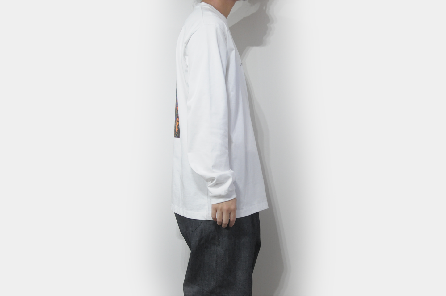 TOMOO GOKITA - 'Wavy Gravy' L/S TEE WHITE