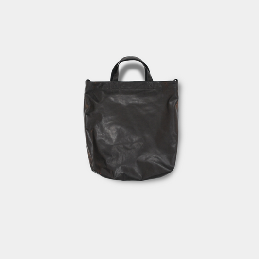 RESEARCHER BAG Lamb Leather-BLACK