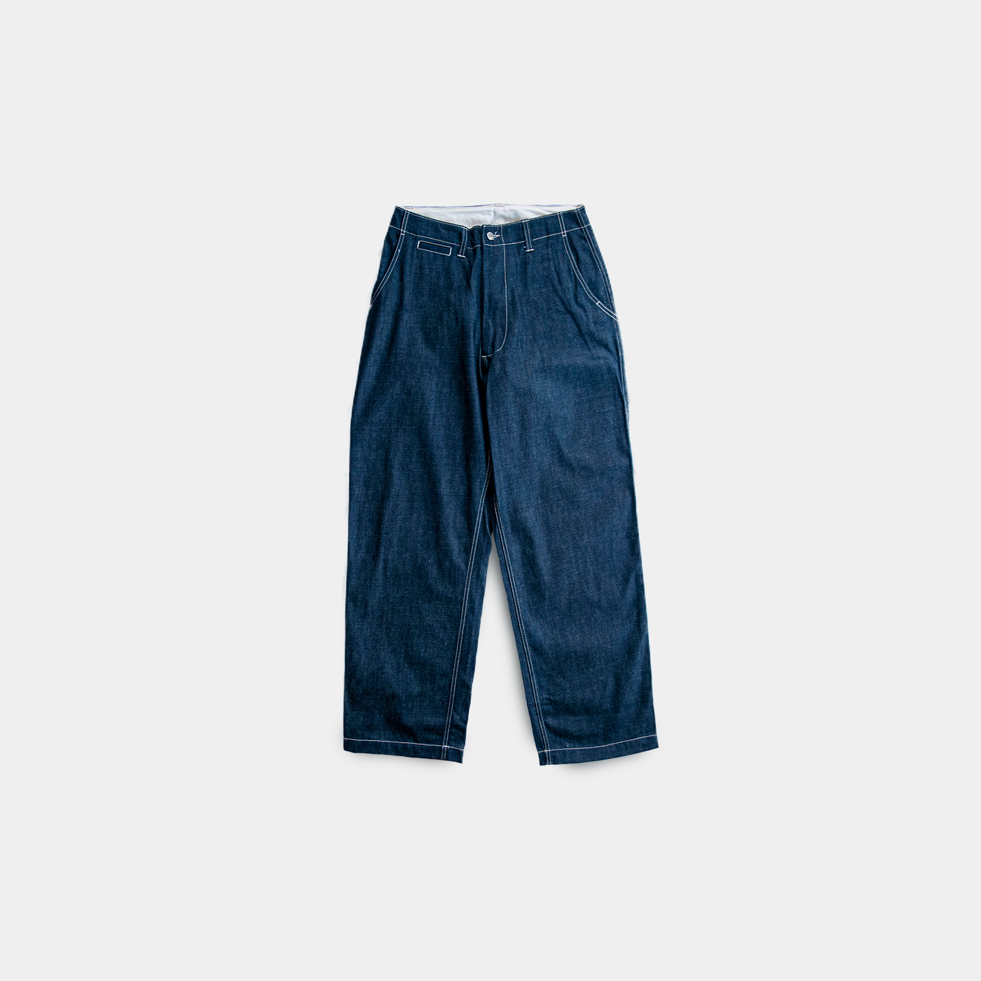 DENIM TROUSERS