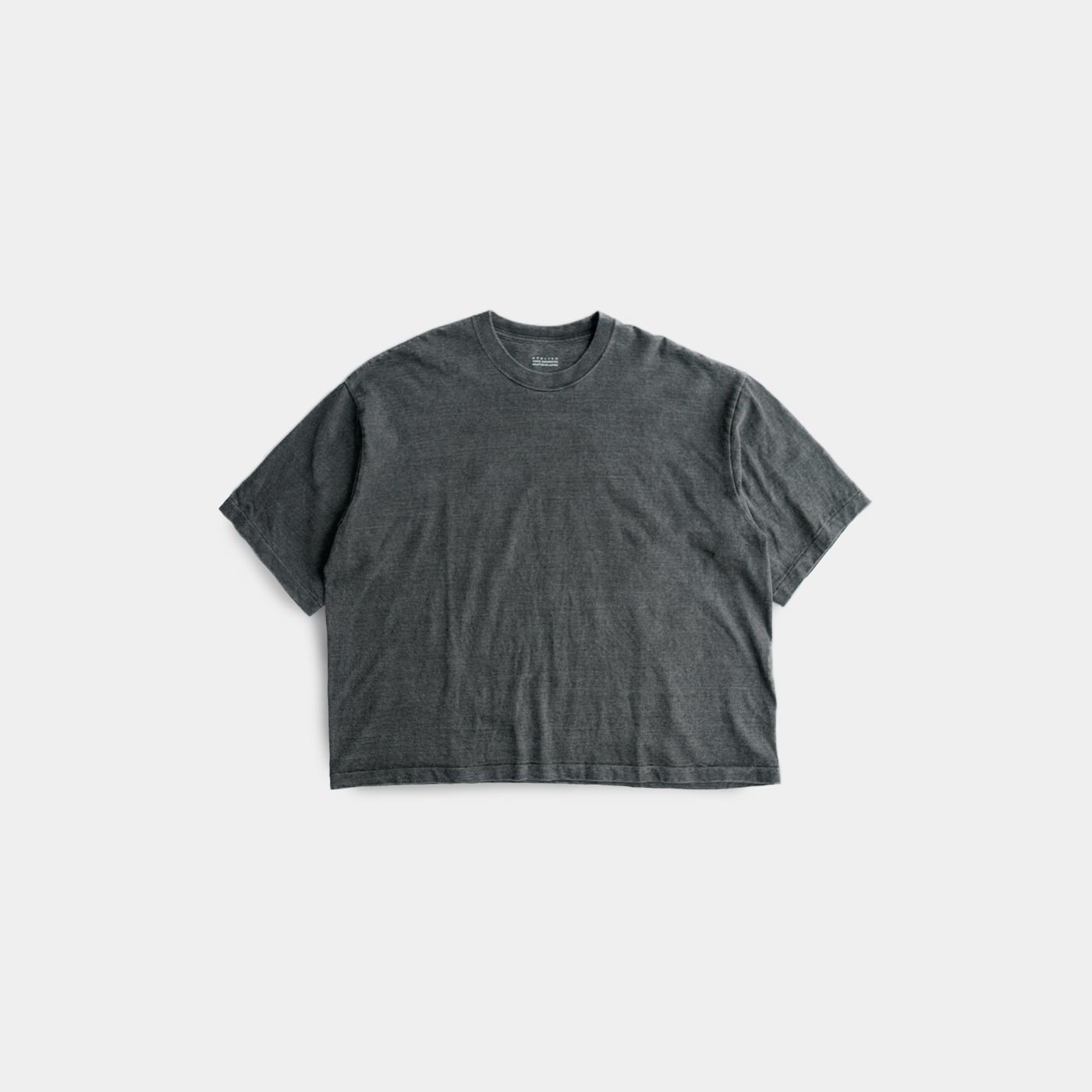 BOX TUBE T-SHIRT SUMI INK