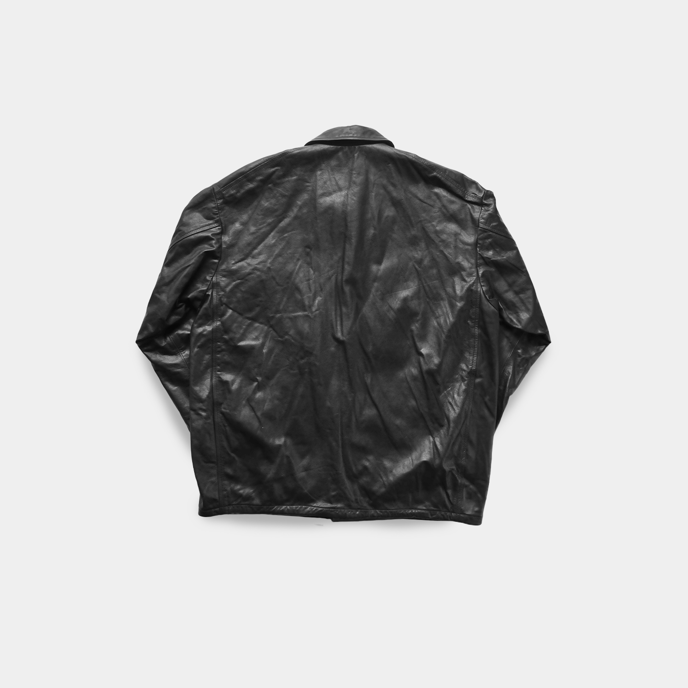 LEATHER COACH JACKET