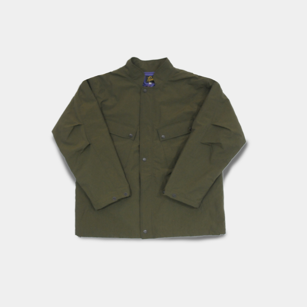 Needles CPコート ナイロンリップストップ ジャケット M オリーブ Needles/ニードルズ C.P. JACKET - NYLON RIPSTOP -Olive – Omnibus
