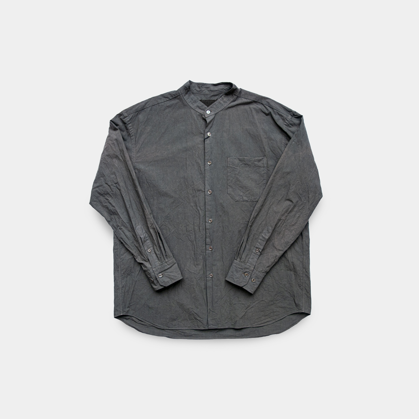 BAND COLLAR SHIRT ZAKURO