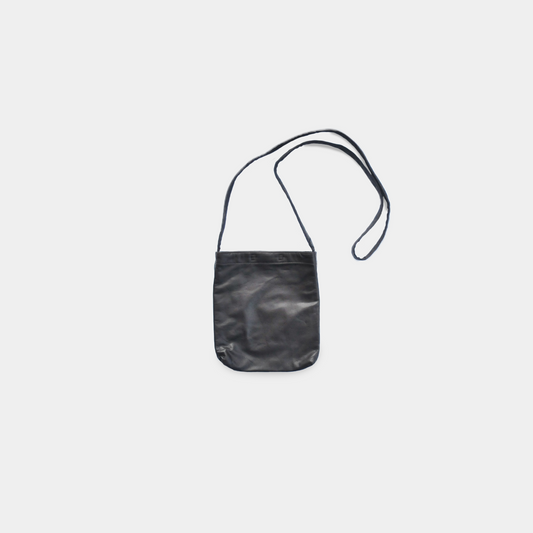 LEATHER RESEARCHER BAG -BROWN SMALL