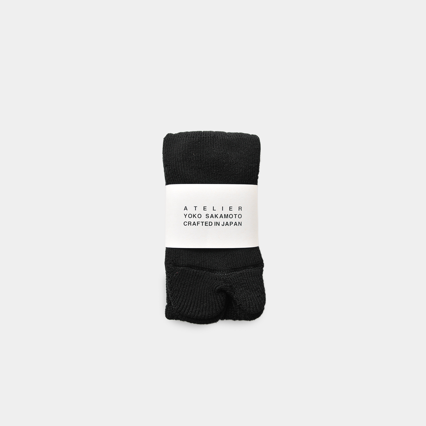 TABI PILE SOCKS - BLACK