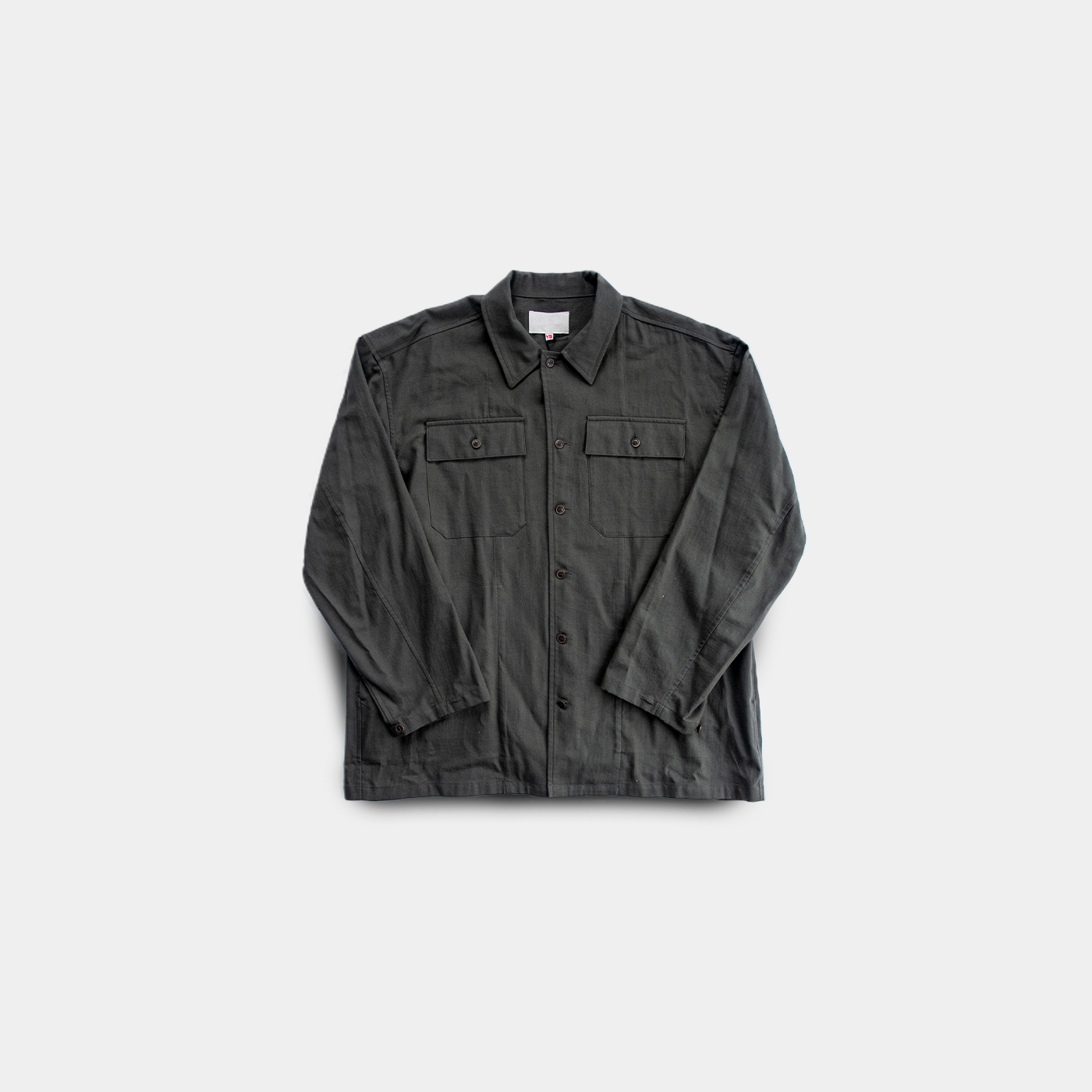 UTILITY SHIRT COTTON PANAMA　OLIVE
