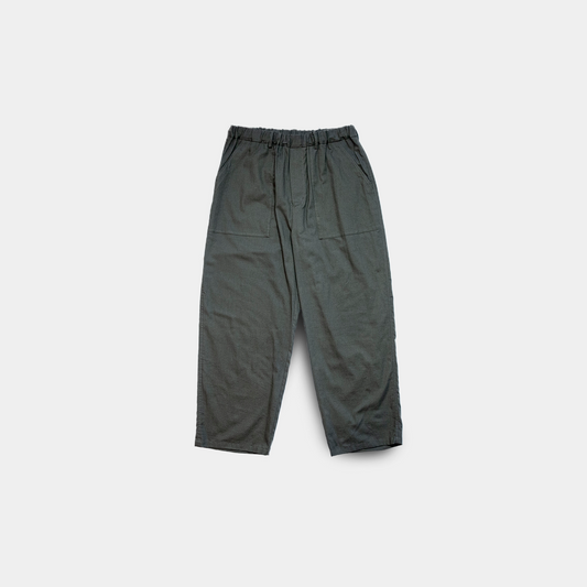 UTILITY EASY PANTS COTTON PANAMA OLIVE