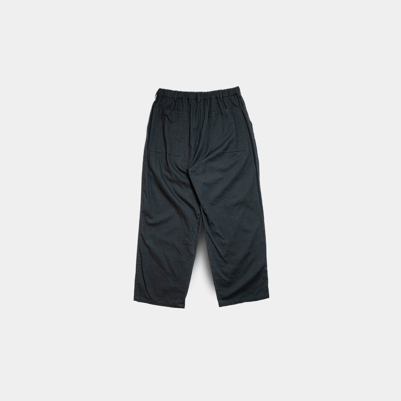 UTILITY EASY PANTS COTTON PANAMA BLACK