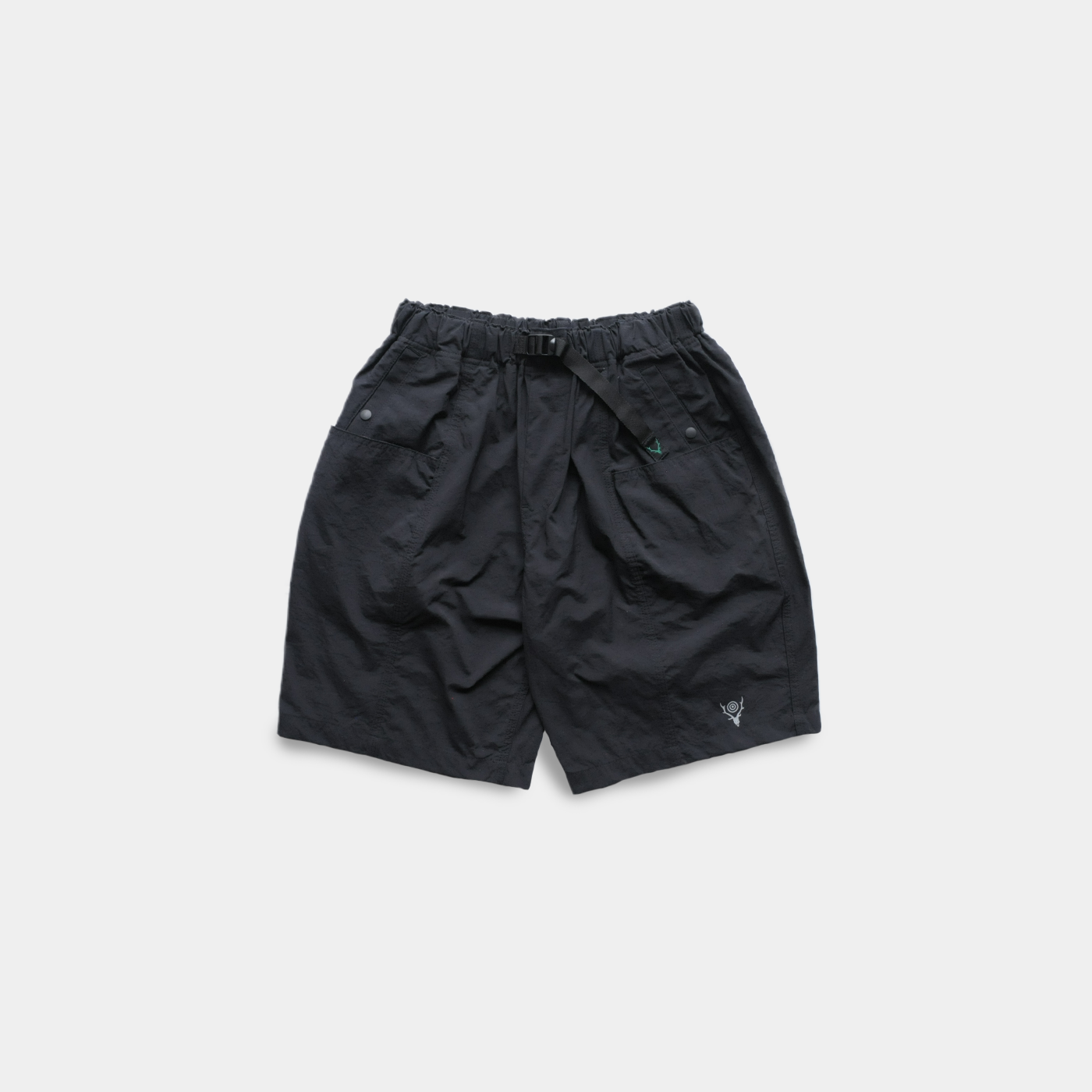 BELTED C.S. SHORT - BLACK