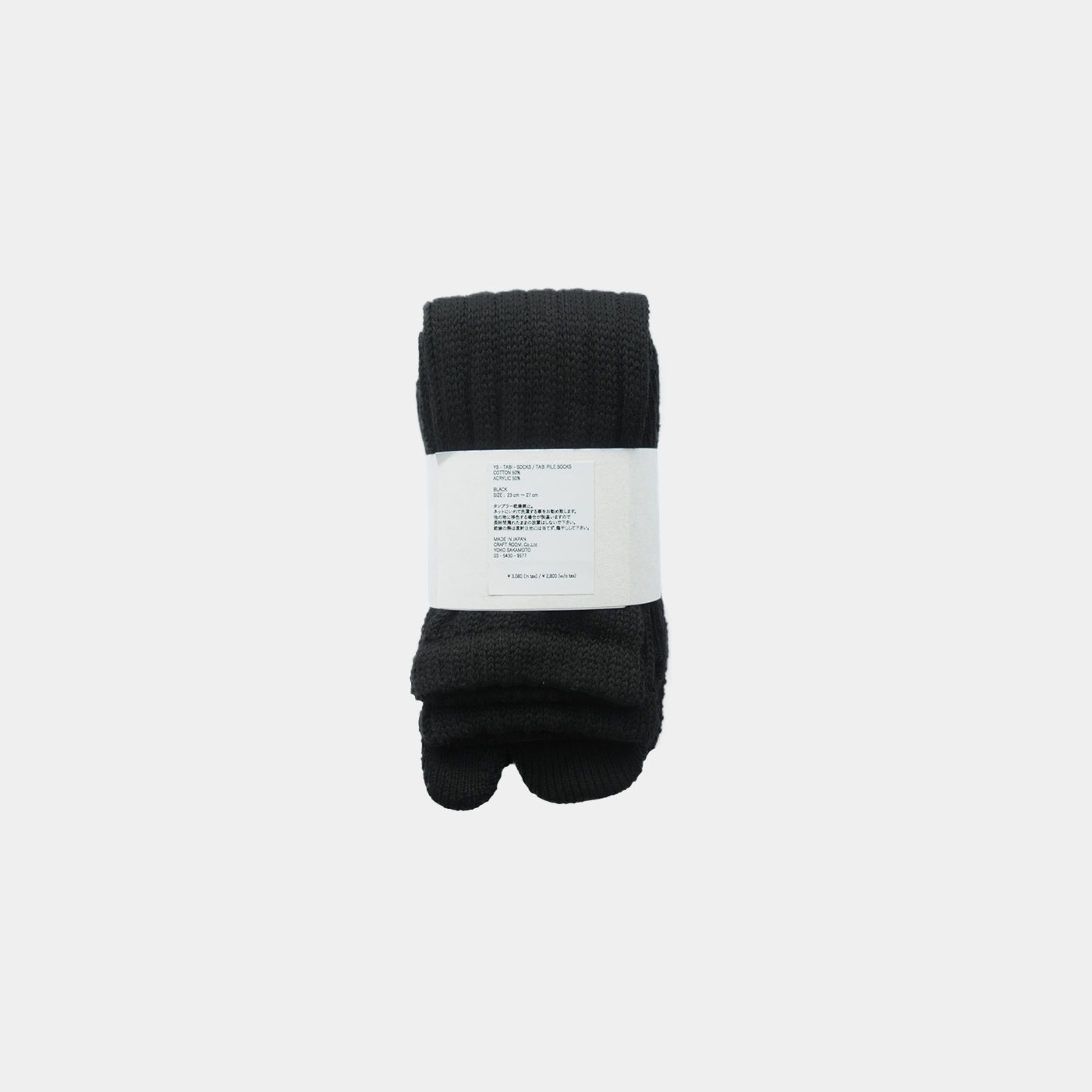 TABI SOCKS BLACK