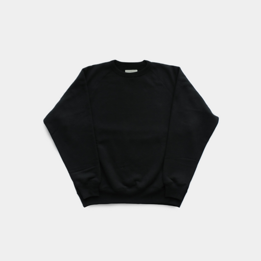 TSURIAMI RAGLAN SWEATER - BLACK