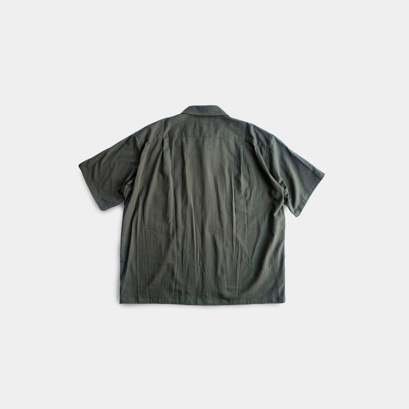 UTILITY S/S SHIRT COTTON PANAMA OLIVE