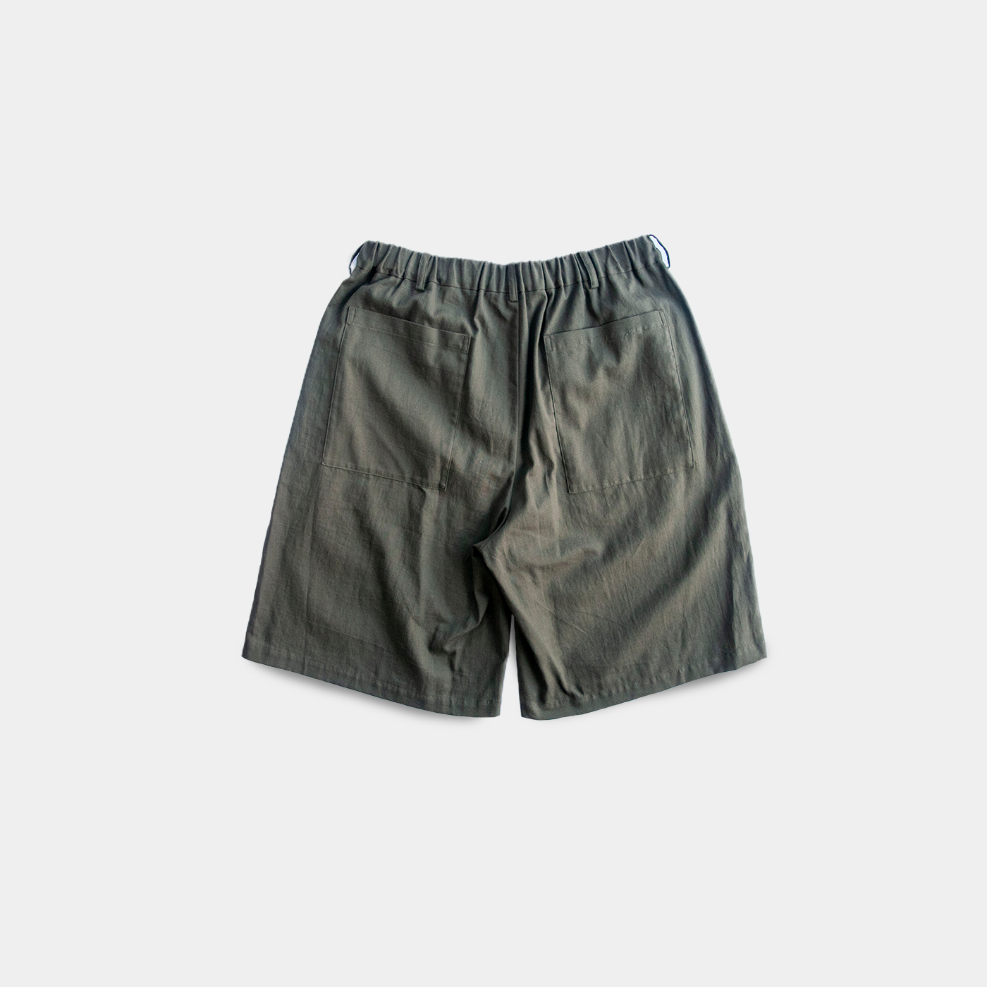 UTILITY EASY SHORTS COTTON PANAMA OLIVE