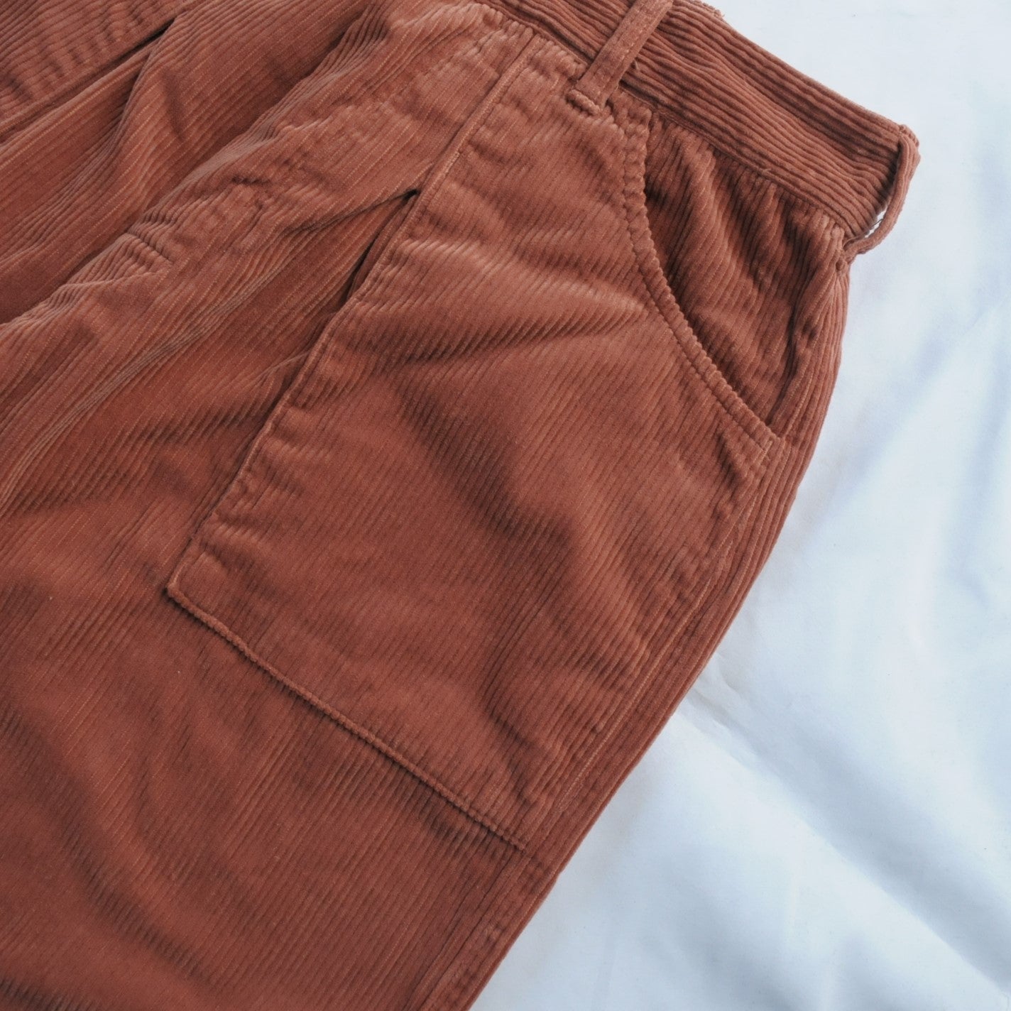 Vintage Corduroy Straight Pants