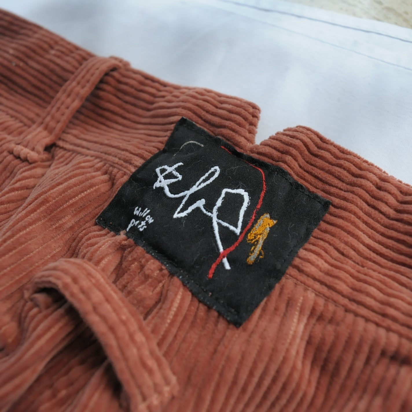 Vintage Corduroy Straight Pants