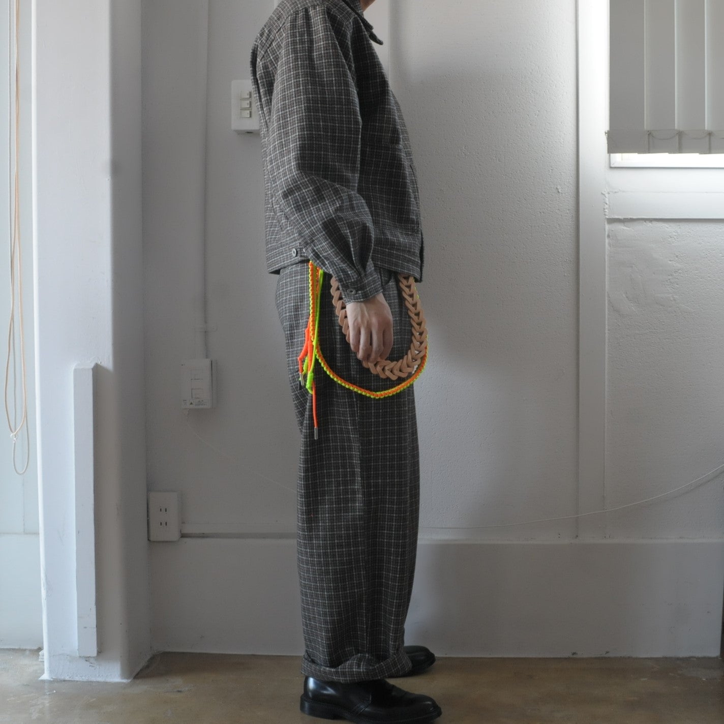 Vintage Wool Straight Pants&Jacket