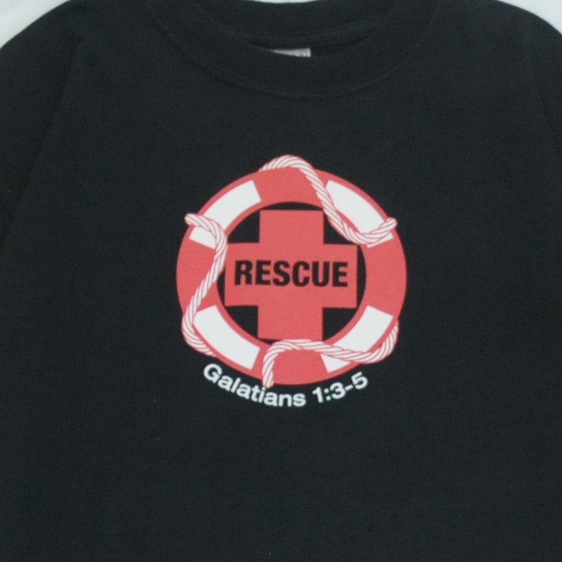 RESCUE Galatians T-shirts Used