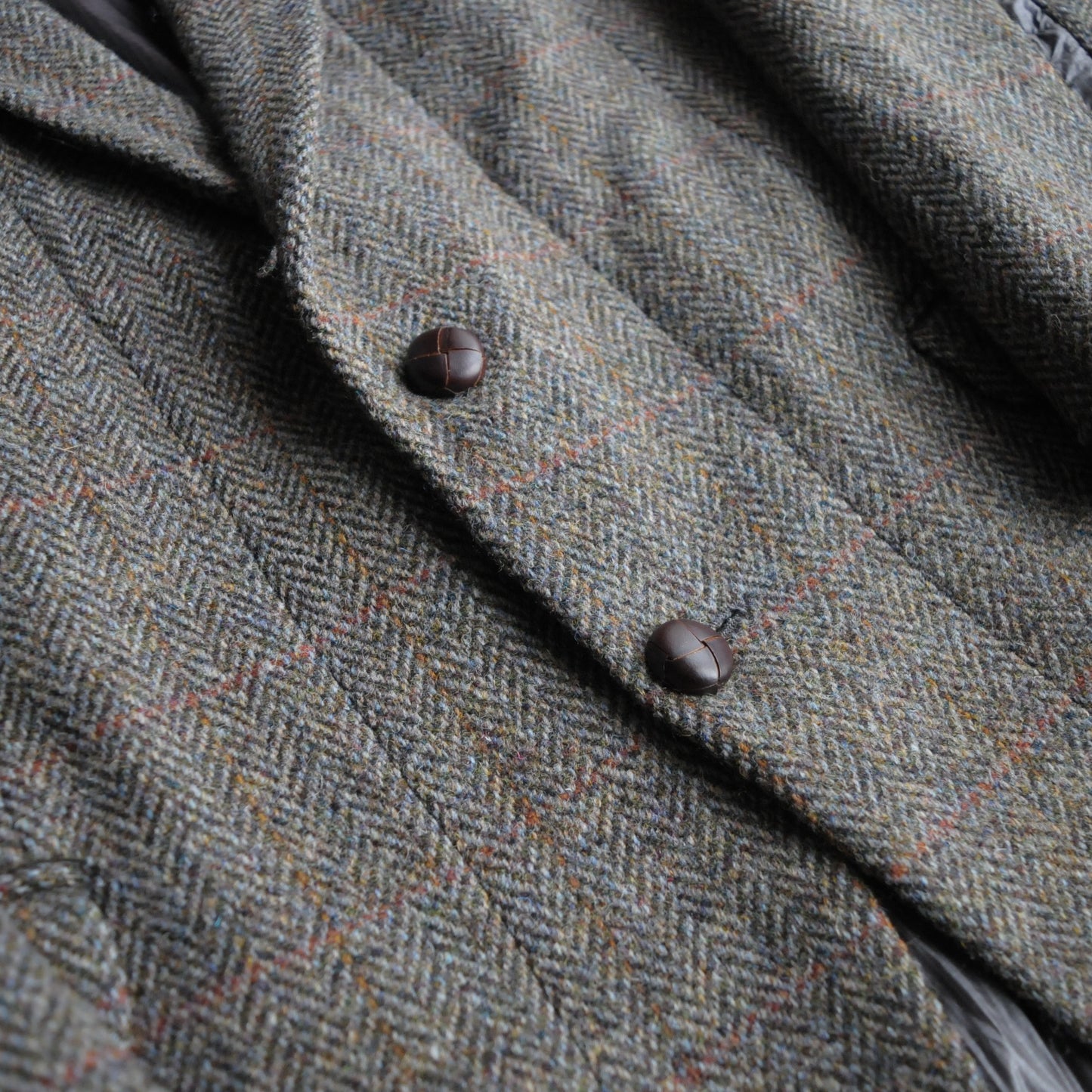 TWEED JACKET -> COVERED COAT