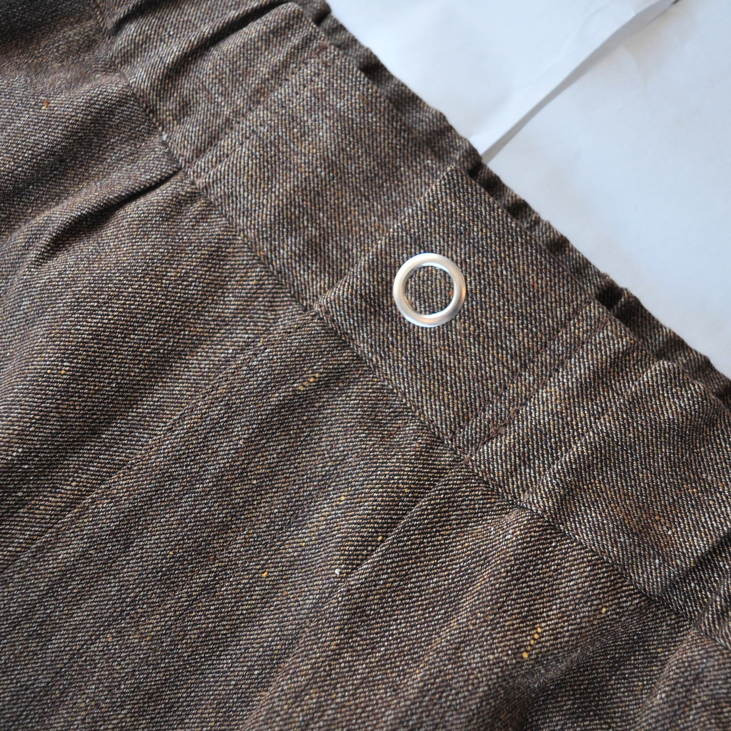 Ring dot button pants