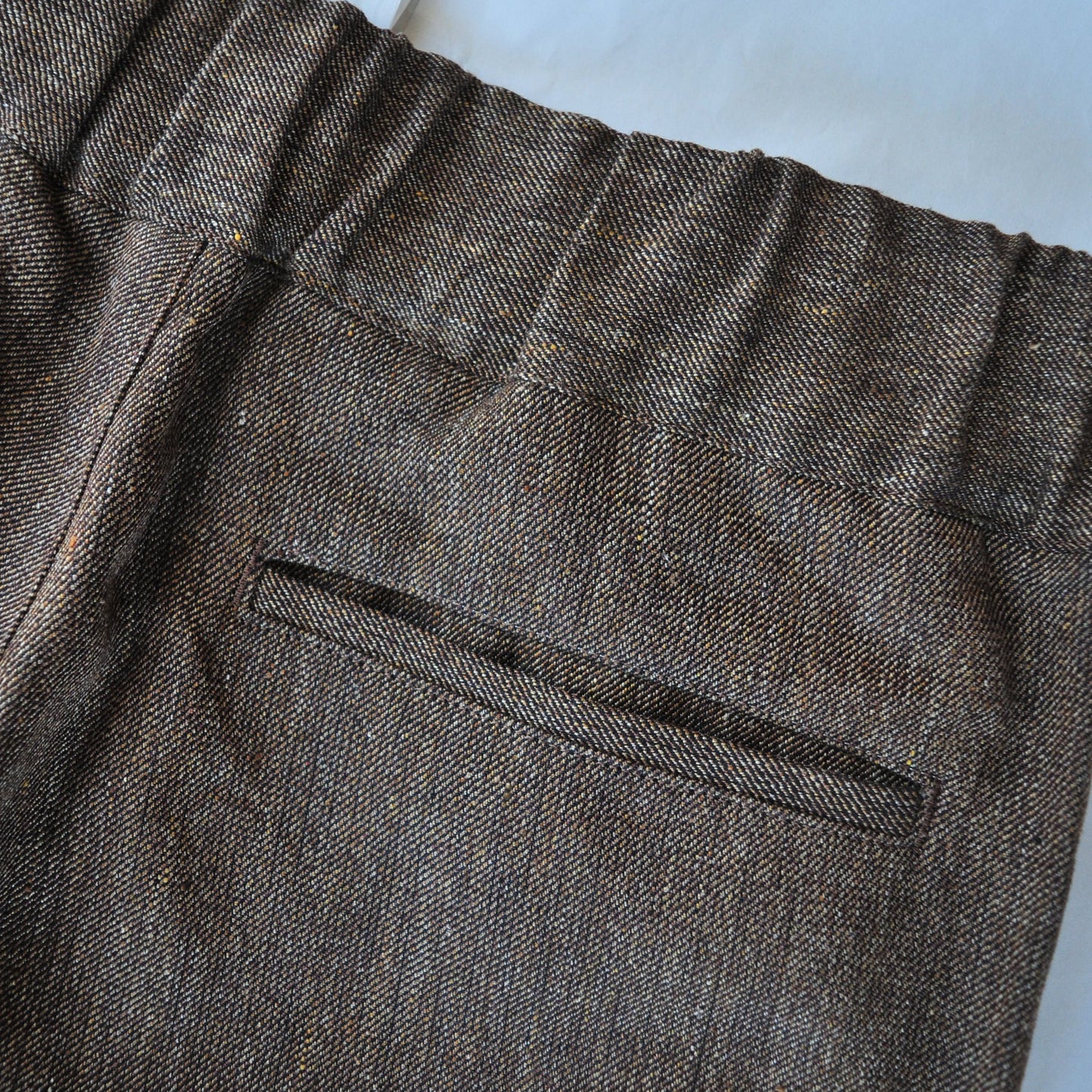 Ring dot button pants