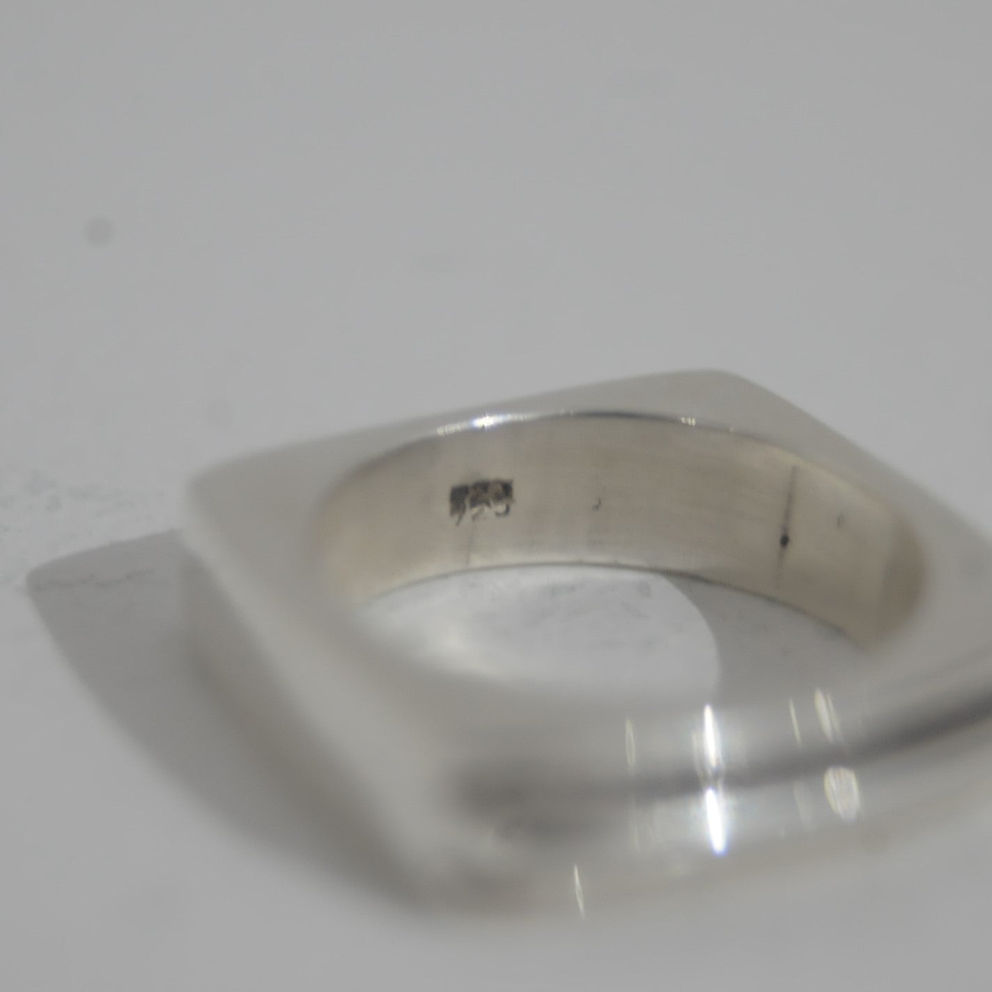 Mexican Jewelry Square Ring #18.5