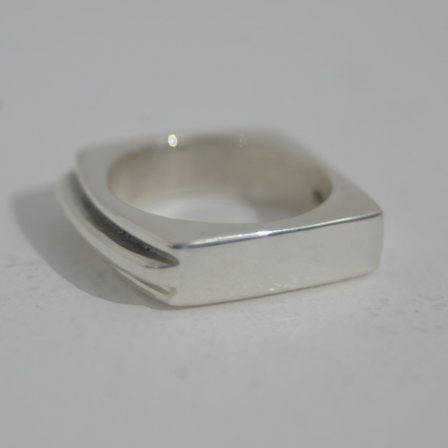 Mexican Jewelry Square Ring #18.5