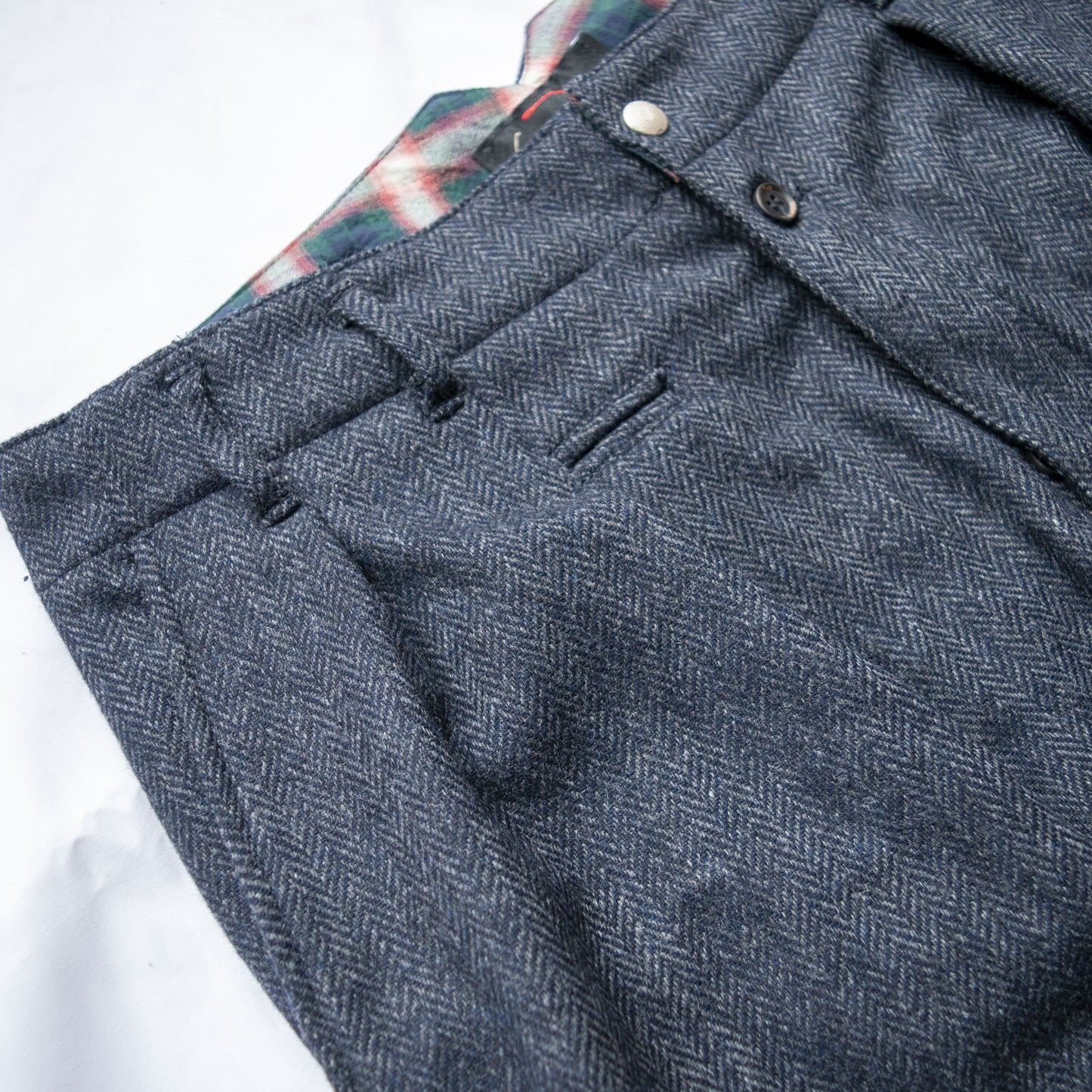 P-028 OVERPANTS HERRINGBONE