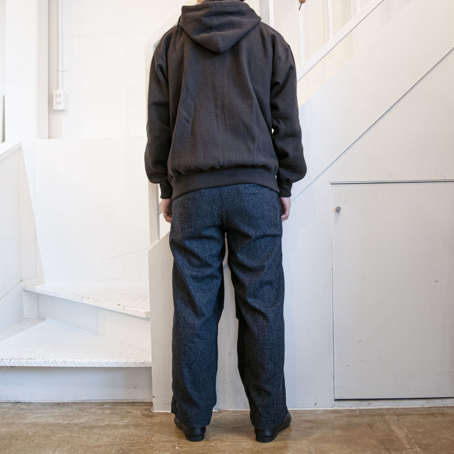 ATHLETIC HOODIE  - BROWN