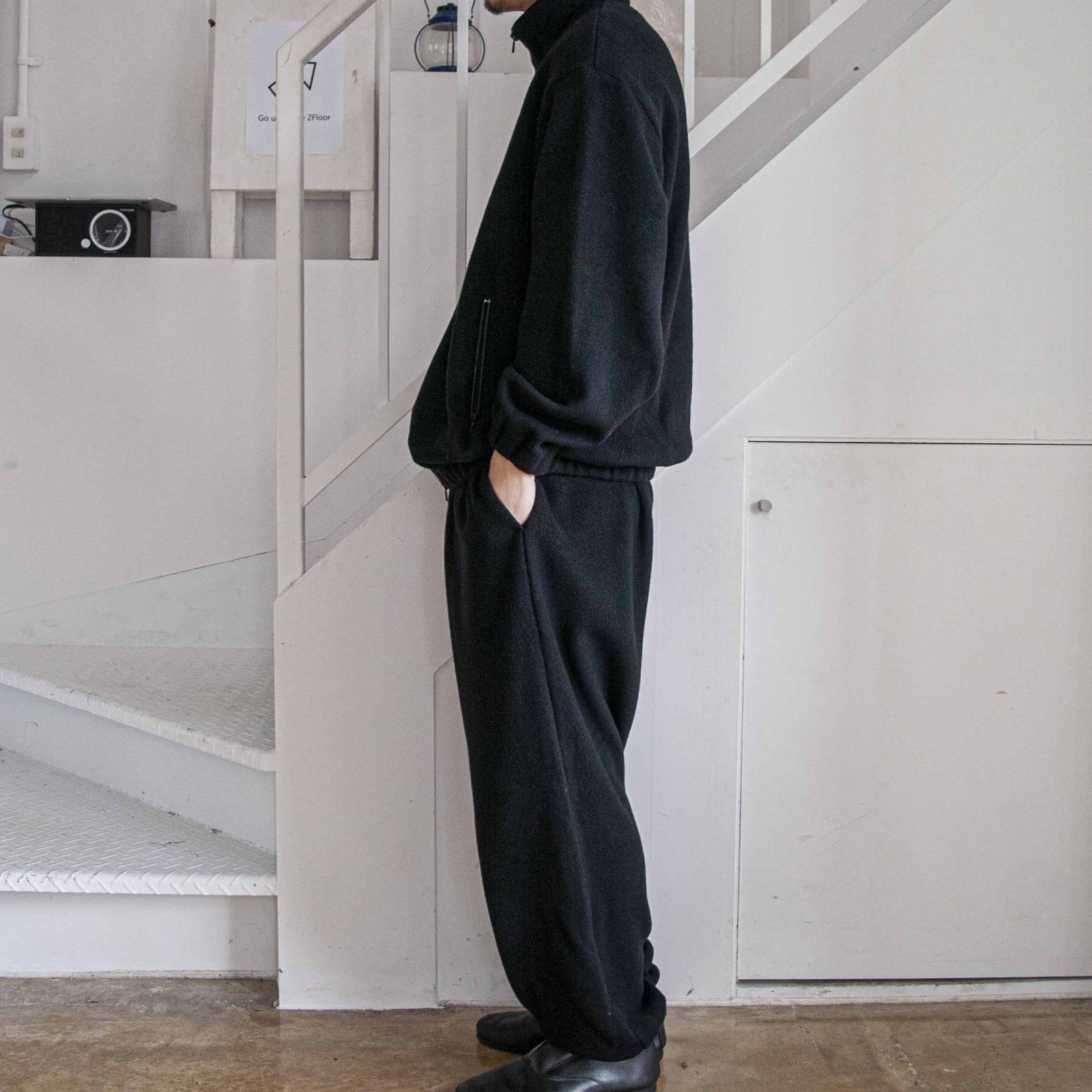YOKO SAKAMOTO/ヨーコサカモト TRACK PANTS WOOL FLEECE – Omnibus