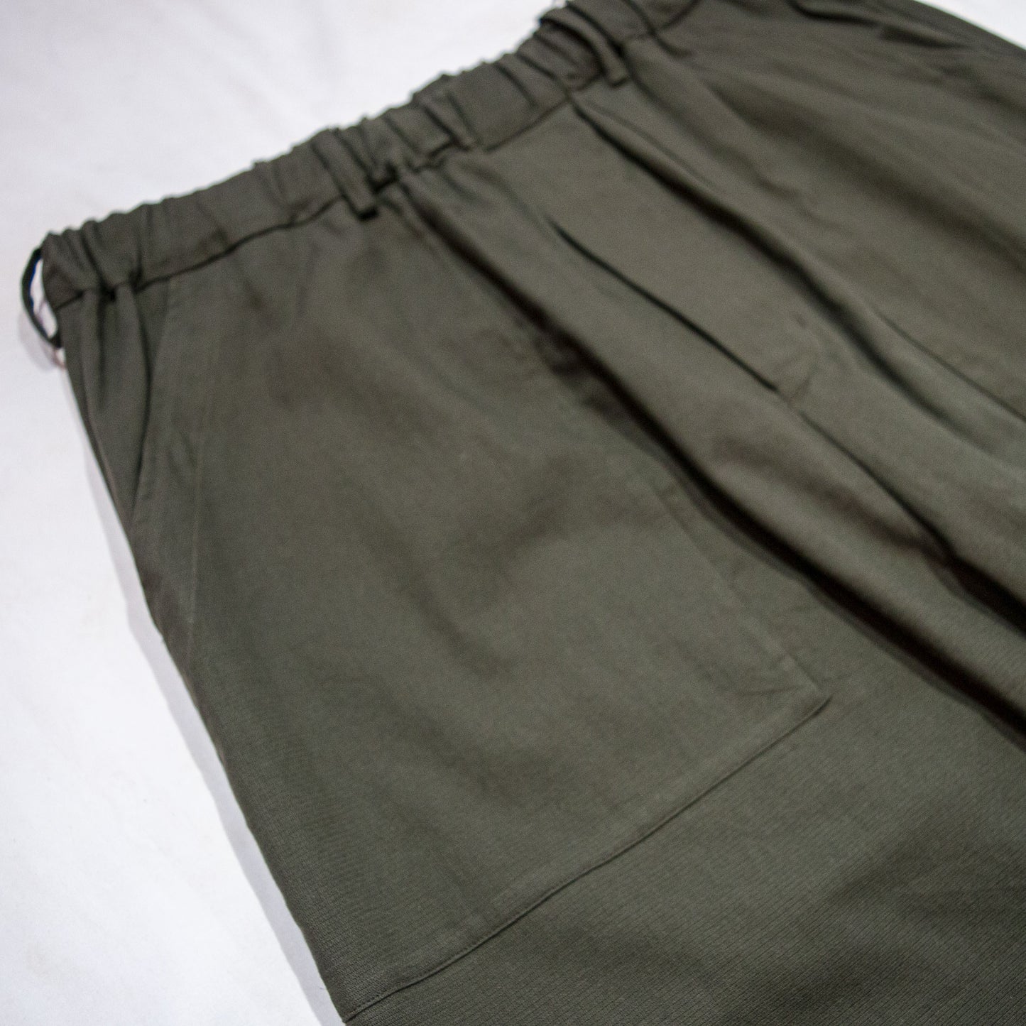 UTILITY EASY PANTS COTTON PANAMA OLIVE