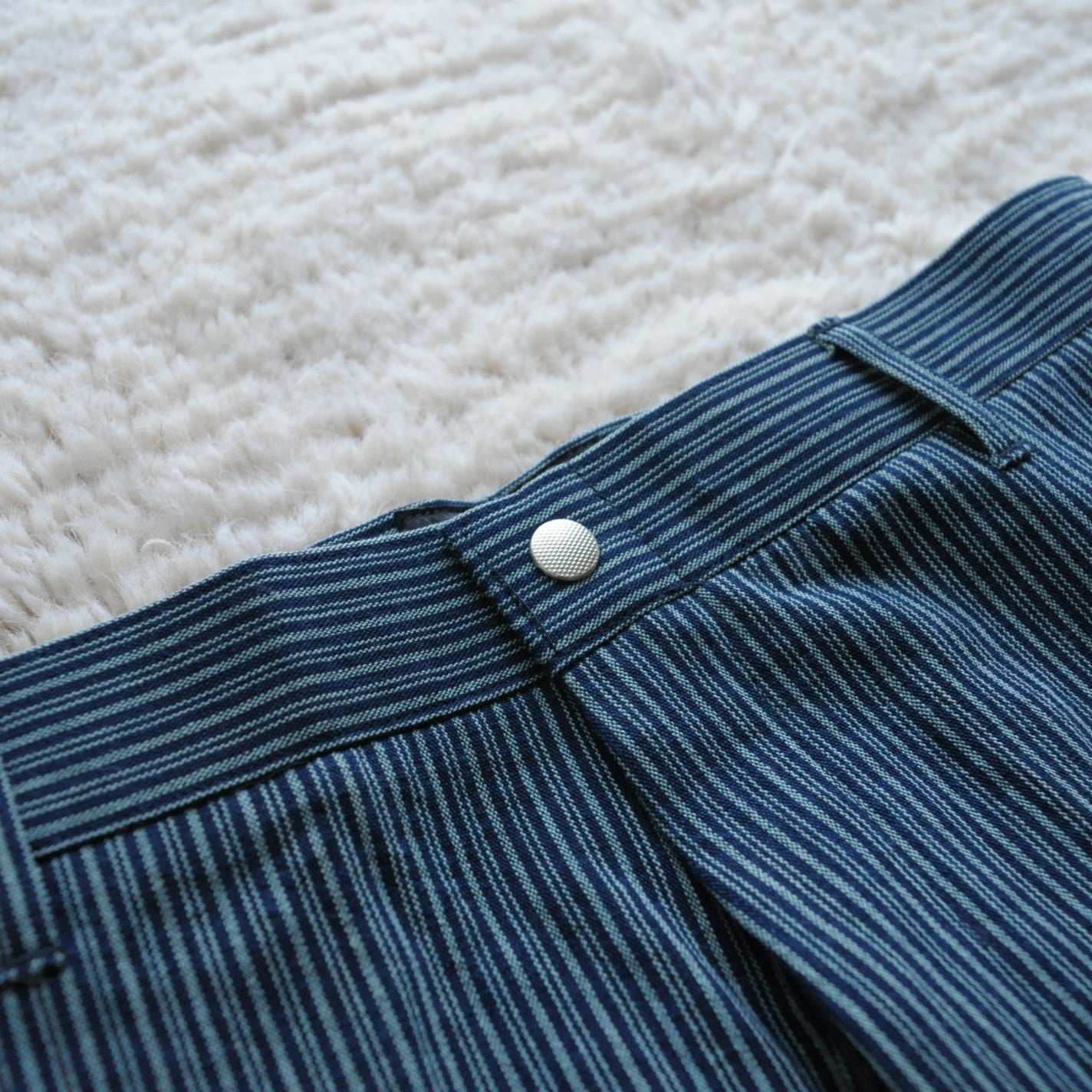 Indigo Stripe Pants