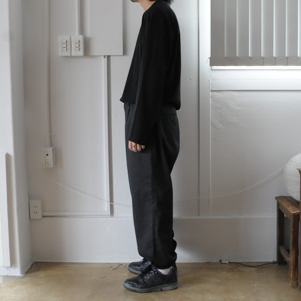 Kung Fu Trousers Black