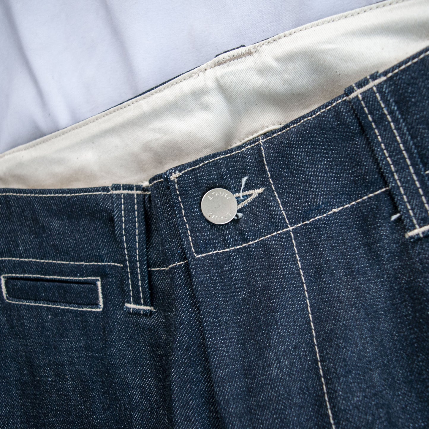 DENIM TROUSERS