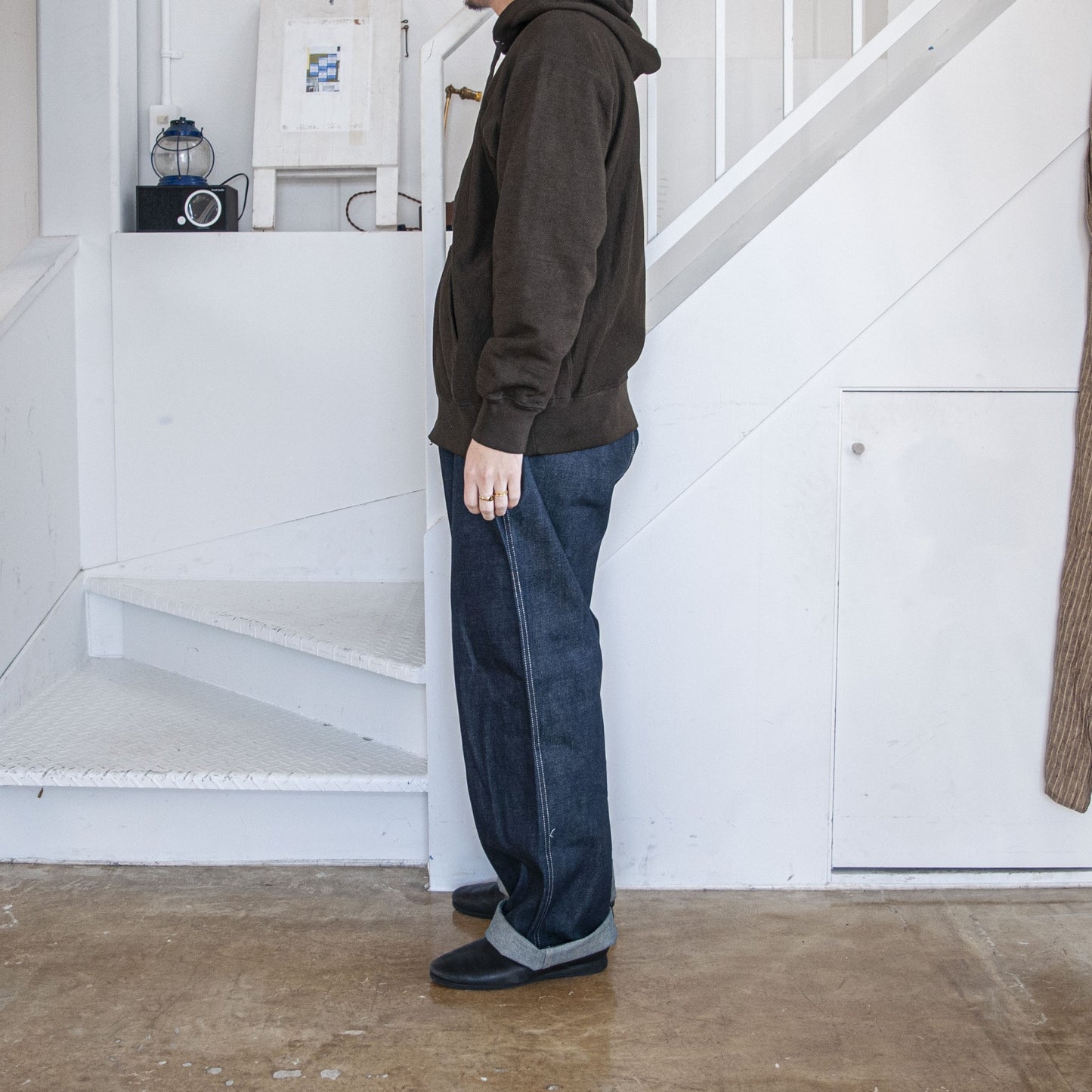 ATHLETIC HOODIE  - KAKISHIBU