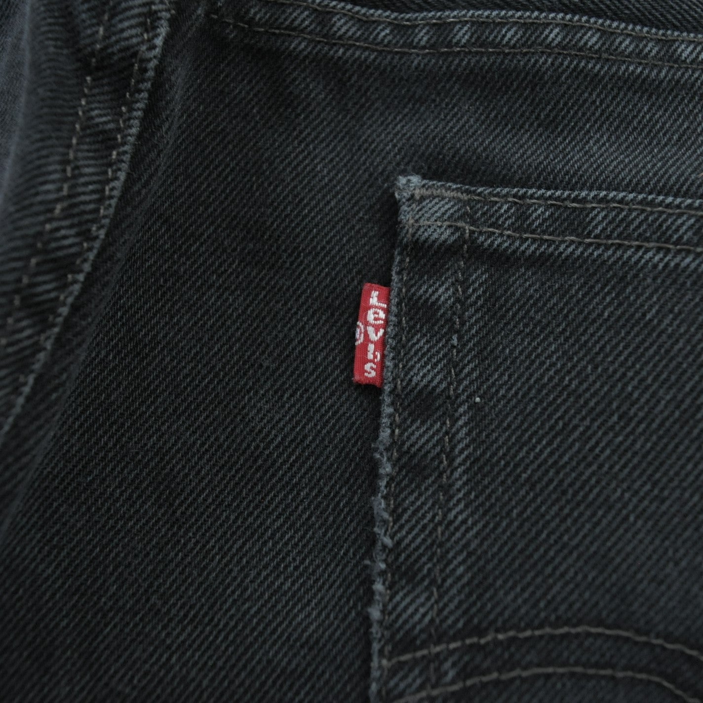 505 Black Denim