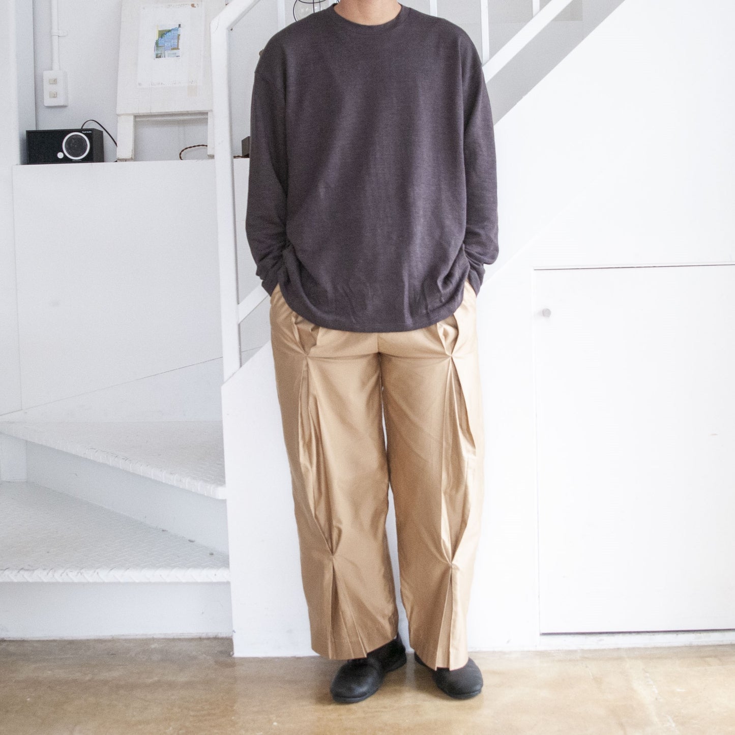 L/S T-SHIRT  MAX HIGH COUNT HEMP JERSEY