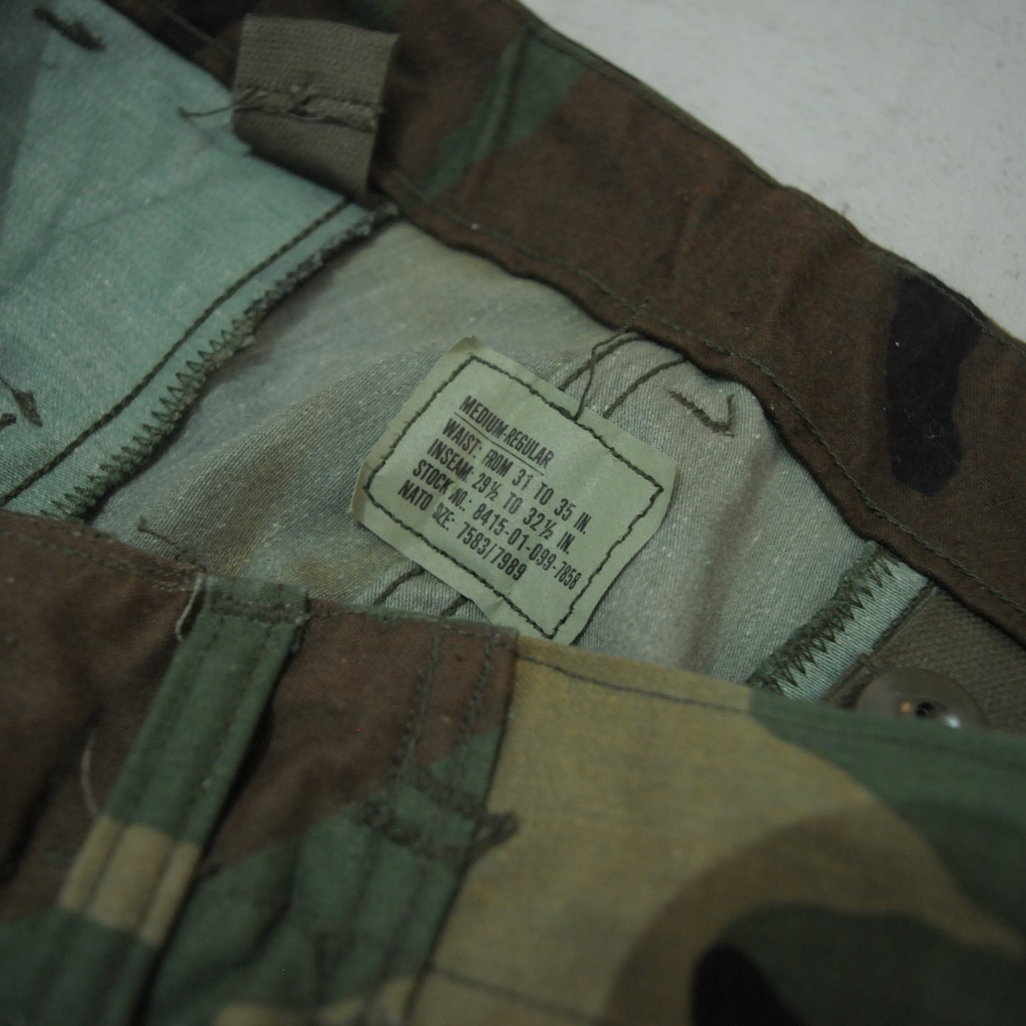 M-65 Field Pants Camouflage Deadstock