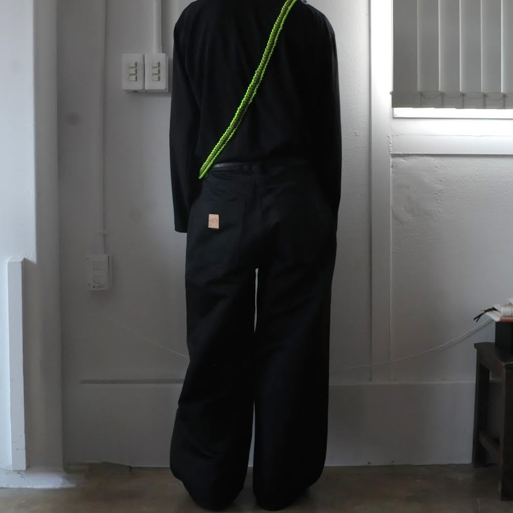 Vintage Cotton Wide Pants